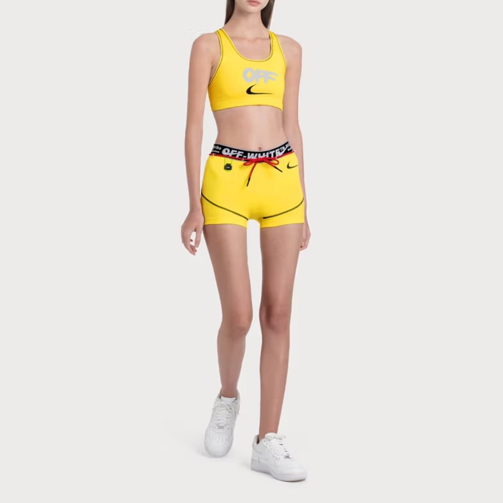 Nike x Off-White Vibrant Yellow set - shorts only